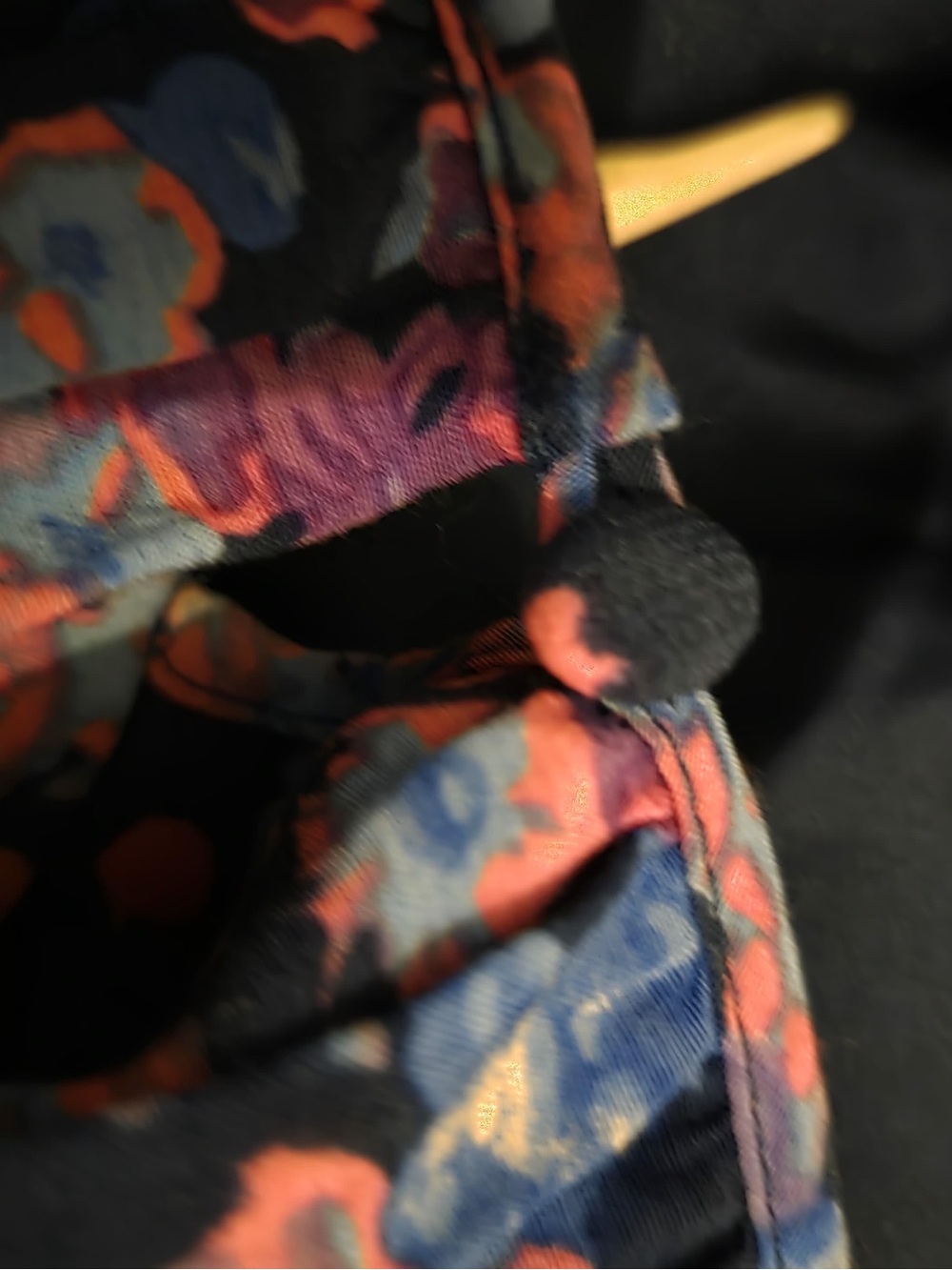 Boden NEW WITH TAGS! Navy Floral Fit-and-Flare Sleeveless Dress Blue Pink Blooms - Picture 3 of 7